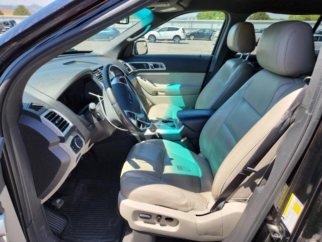 1FMHK8D88CGA37011 - 2012 FORD EXPLORER XLT შავი ფოტო 7