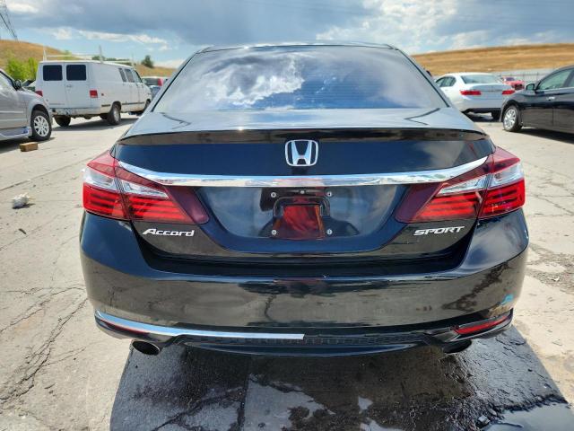 1HGCR2F55GA117015 - 2016 HONDA ACCORD SPORT BLACK photo 6