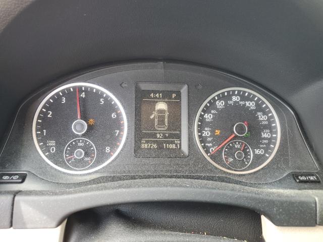 WVGAV7AX6FW113348 - 2015 VOLKSWAGEN TIGUAN S MAROON photo 9