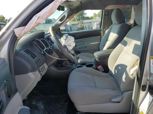 5TFTX4CN9FX057417 - 2015 TOYOTA TACOMA ACCESS CAB SILVER photo 7