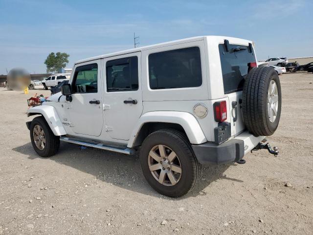 1C4BJWEG2GL284576 - 2016 JEEP WRANGLER U SAHARA WHITE photo 2