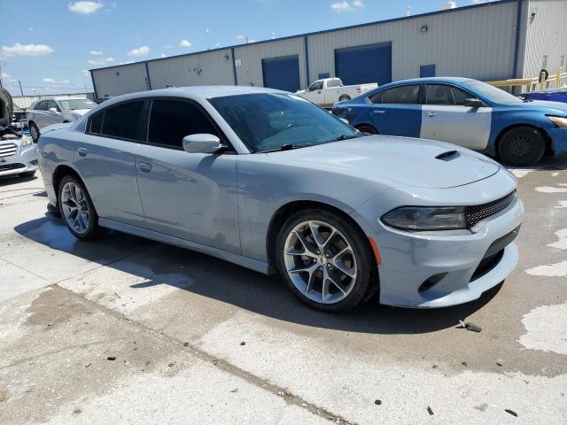 2C3CDXHG1MH581557 - 2021 DODGE CHARGER GT GRAY photo 4