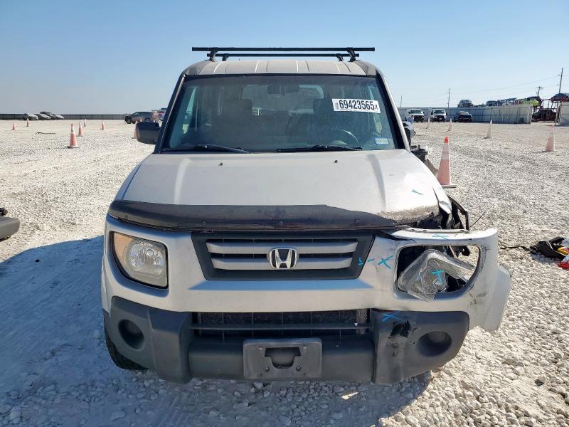 5J6YH28737L000134 - 2007 HONDA ELEMENT EX SILVER photo 5