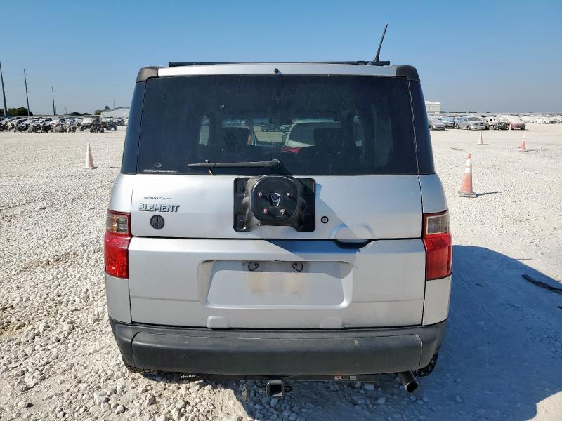 5J6YH28737L000134 - 2007 HONDA ELEMENT EX SILVER photo 6