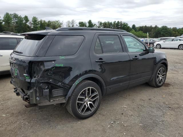 1FM5K8GT6GGC68689 - 2016 FORD EXPLORER SPORT Սև լուսանկար 3