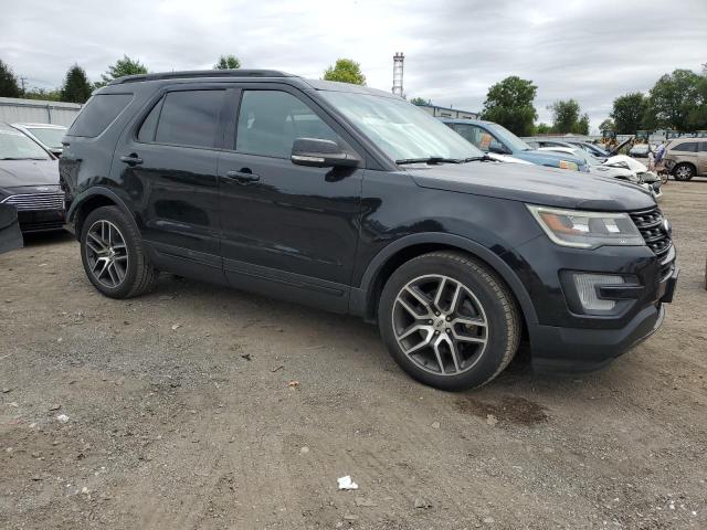 1FM5K8GT6GGC68689 - 2016 FORD EXPLORER SPORT Սև լուսանկար 4