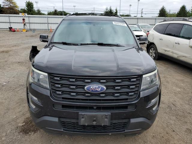 1FM5K8GT6GGC68689 - 2016 FORD EXPLORER SPORT Սև լուսանկար 5