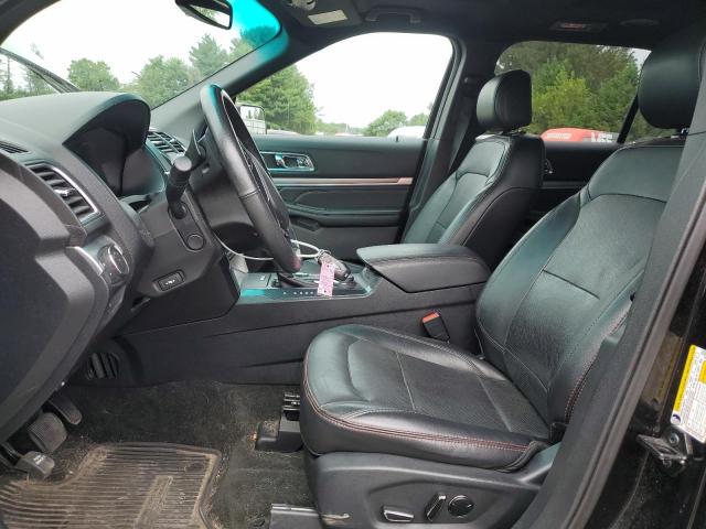 1FM5K8GT6GGC68689 - 2016 FORD EXPLORER SPORT Սև լուսանկար 7