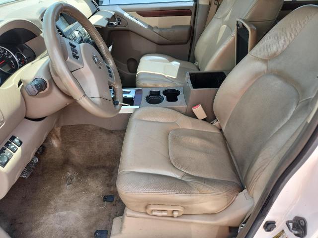 5N1AR1NN6AC605947 - 2010 NISSAN PATHFINDER S თეთრი ფოტო 7