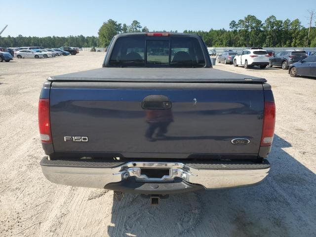 2FTRX17L1YCA87839 - 2000 FORD F150 BLUE photo 6