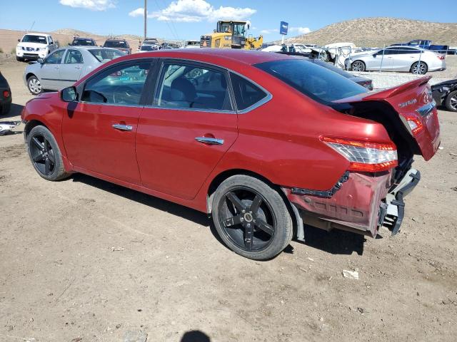 3N1AB7AP2EY289062 - 2014 NISSAN SENTRA S RED photo 2