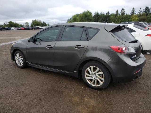 JM1BL1L77C1670528 - 2012 MAZDA 3 I GRAY photo 2