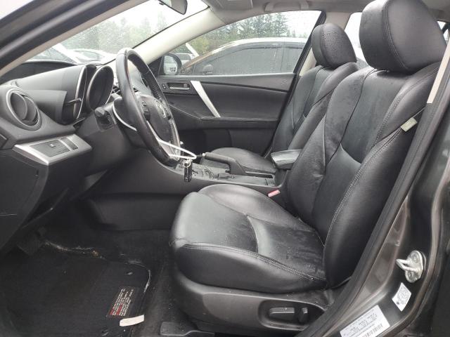 JM1BL1L77C1670528 - 2012 MAZDA 3 I GRAY photo 7