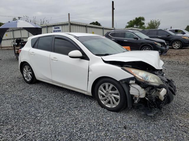 JM1BL1L86C1638470 - 2012 MAZDA 3 I WHITE photo 4