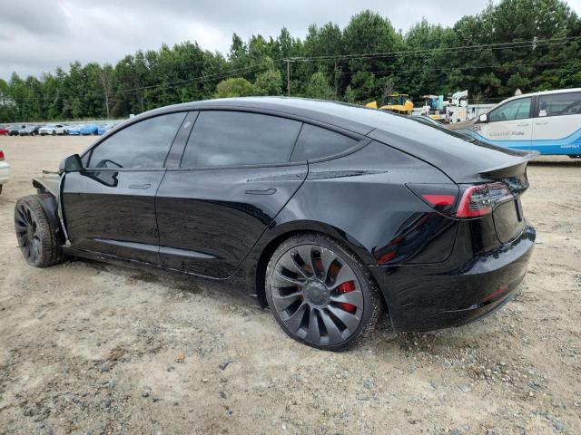 5YJ3E1EC8NF117812 - 2022 TESLA MODEL 3 Noir photo 2