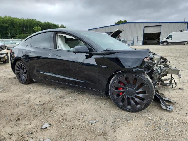 5YJ3E1EC8NF117812 - 2022 TESLA MODEL 3 Noir photo 4