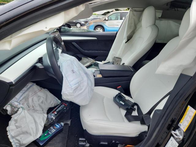 5YJ3E1EC8NF117812 - 2022 TESLA MODEL 3 Noir photo 7