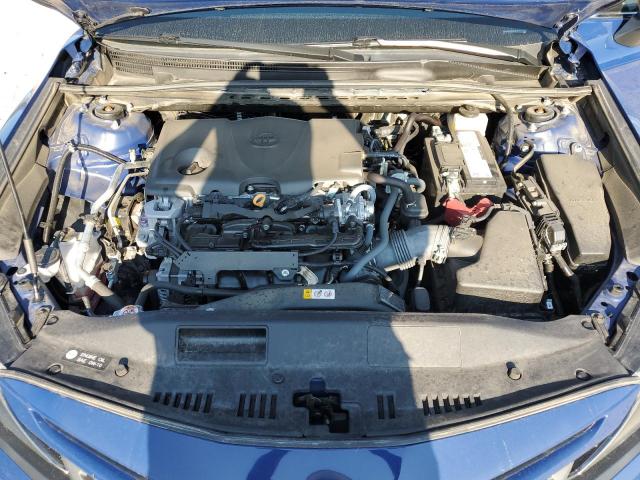 4T1T11AK8RU201596 - 2024 TOYOTA CAMRY SE NIGHT SHADE BLUE photo 11