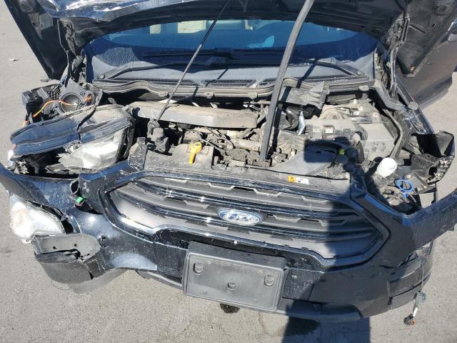 MAJ6S3FL9LC327822 - 2020 FORD ECOSPORT S BLACK photo 11