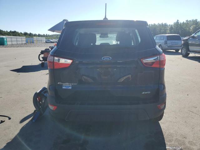 MAJ6S3FL9LC327822 - 2020 FORD ECOSPORT S BLACK photo 6