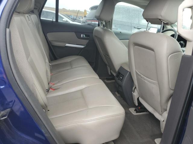 2FMDK4JC0DBA48643 - 2013 FORD EDGE SEL BLUE photo 11