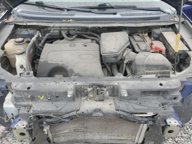 2FMDK4JC0DBA48643 - 2013 FORD EDGE SEL BLUE photo 12