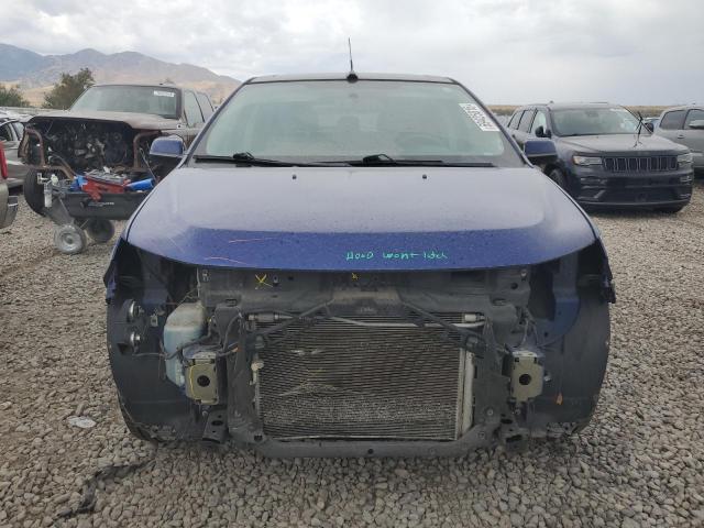 2FMDK4JC0DBA48643 - 2013 FORD EDGE SEL BLUE photo 5