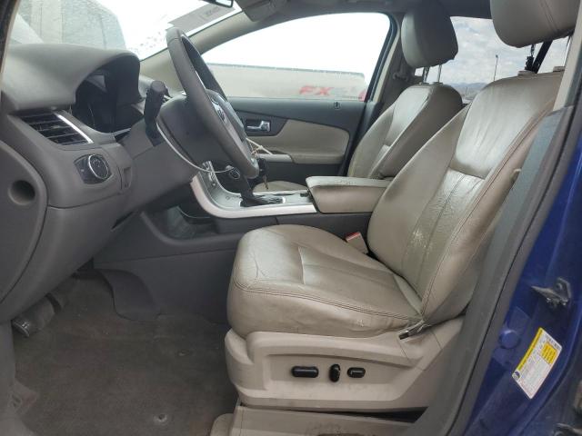 2FMDK4JC0DBA48643 - 2013 FORD EDGE SEL BLUE photo 7