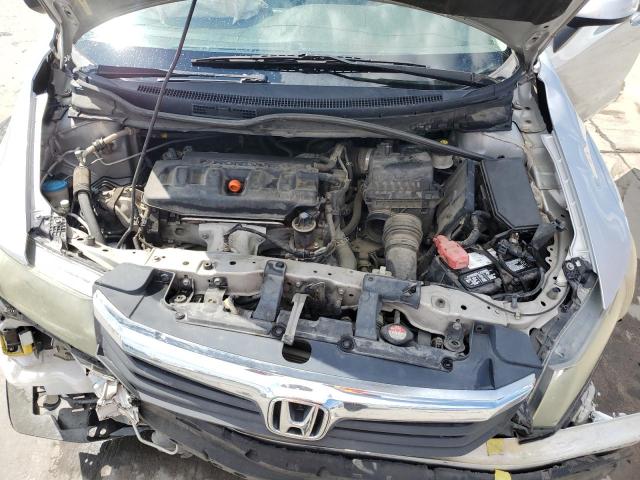 19XFB2F54CE079154 - 2012 HONDA CIVIC LX SILVER photo 11