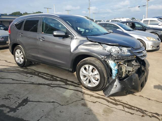 5J6RM3H70DL028409 - 2013 HONDA CR-V EXL GRAY photo 4