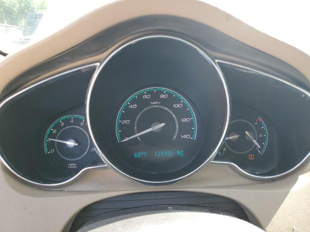 1G1ZF5E70CF377026 - 2012 CHEVROLET MALIBU 3LT კრემისფერი ფოტო 9