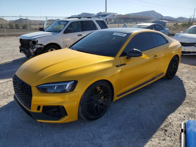 WUAPWAF57KA903820 - 2019 AUDI RS5 YELLOW photo 1