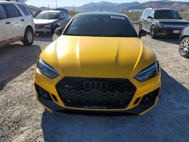 WUAPWAF57KA903820 - 2019 AUDI RS5 YELLOW photo 5