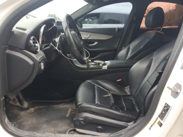 55SWF4KBXHU228078 - 2017 MERCEDES-BENZ C 300 4MATIC WHITE photo 7