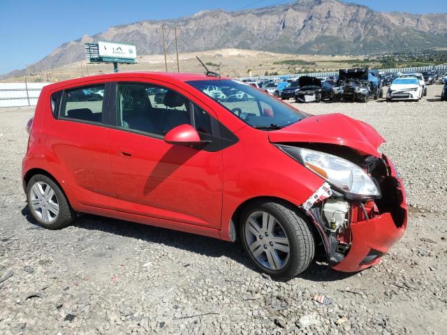 KL8CD6S95FC741244 - 2015 CHEVROLET SPARK 1LT RED photo 4