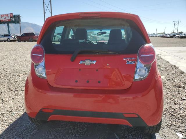 KL8CD6S95FC741244 - 2015 CHEVROLET SPARK 1LT RED photo 6