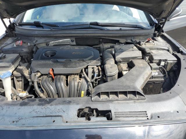 5NPE34AF5JH630527 - 2018 HYUNDAI SONATA SPORT أسود صورة 11