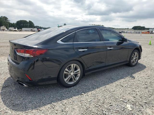 5NPE34AF5JH630527 - 2018 HYUNDAI SONATA SPORT أسود صورة 3