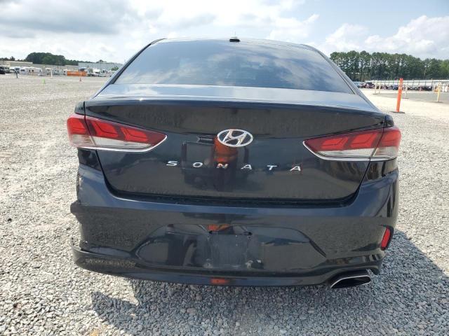 5NPE34AF5JH630527 - 2018 HYUNDAI SONATA SPORT أسود صورة 6