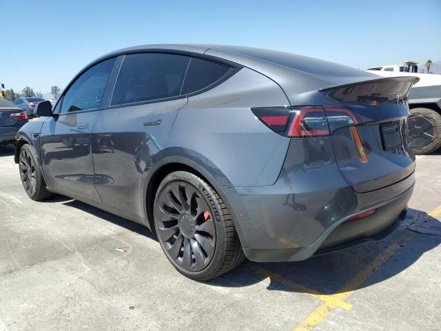 7SAYGDEF7NF491276 - 2022 TESLA MODEL Y GRAY photo 2