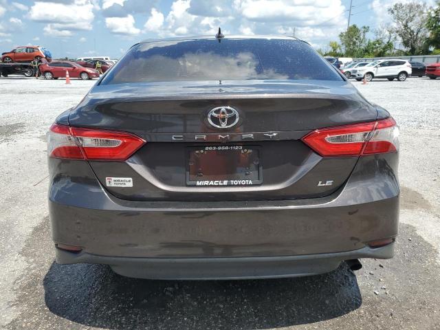 4T1B11HK1KU777103 - 2019 TOYOTA CAMRY L BROWN photo 6