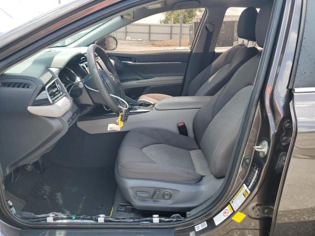 4T1B11HK1KU777103 - 2019 TOYOTA CAMRY L BROWN photo 7