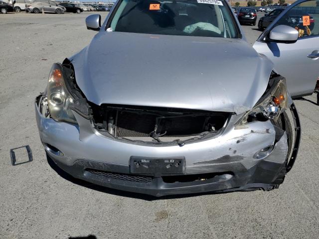JN1AJ0HR8BM850655 - 2011 INFINITI EX35 BASE SILVER photo 12
