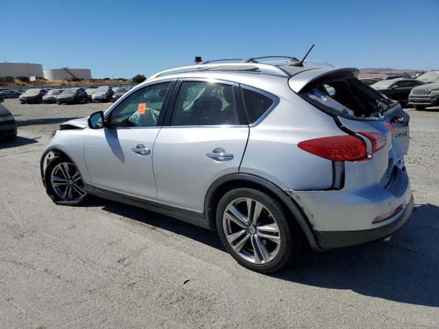 JN1AJ0HR8BM850655 - 2011 INFINITI EX35 BASE SILVER photo 2