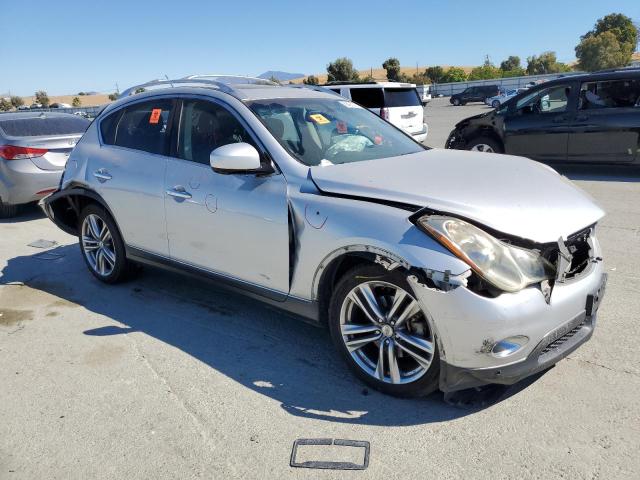 JN1AJ0HR8BM850655 - 2011 INFINITI EX35 BASE SILVER photo 4