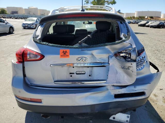 JN1AJ0HR8BM850655 - 2011 INFINITI EX35 BASE SILVER photo 6