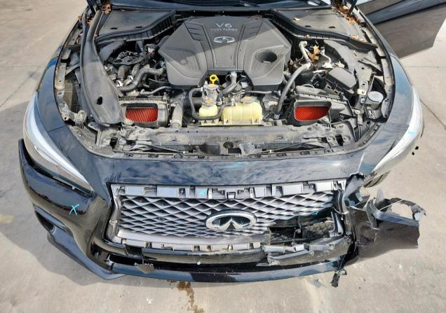 JN1EV7AP7KM541038 - 2019 INFINITI Q50 LUXE 黑色 照片 11