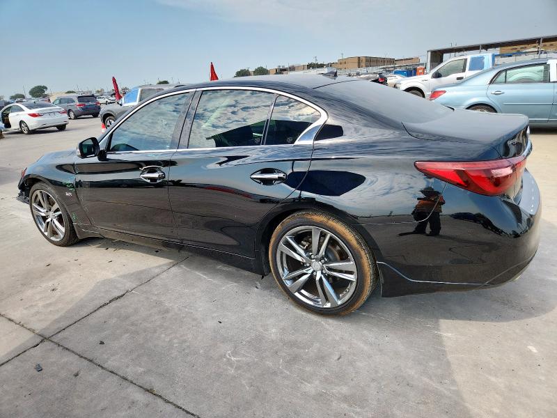 JN1EV7AP7KM541038 - 2019 INFINITI Q50 LUXE 黑色 照片 2