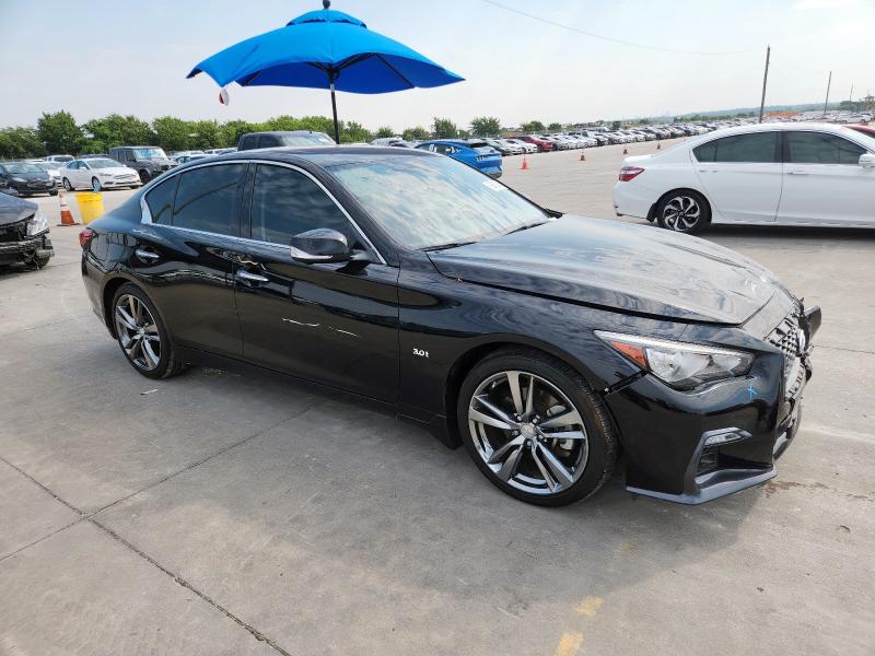 JN1EV7AP7KM541038 - 2019 INFINITI Q50 LUXE 黑色 照片 4
