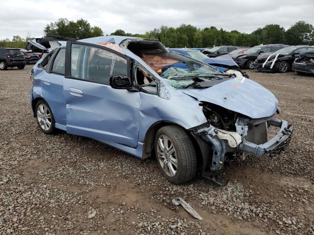 JHMGE8G43AC037811 - 2010 HONDA FIT SPORT 蓝色 照片 4